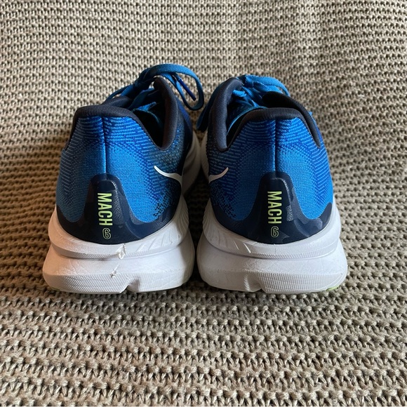 Hoka Mach 6 Neutral Cushioned Fast Running Shoe Cobalt Blue - Picture 4 of 7